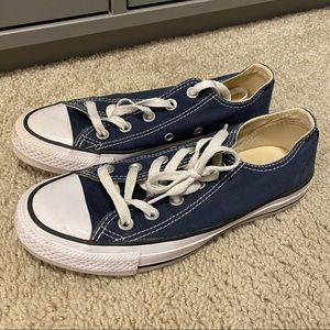 Converse - Low Top Sneakers - Navy - Size 6